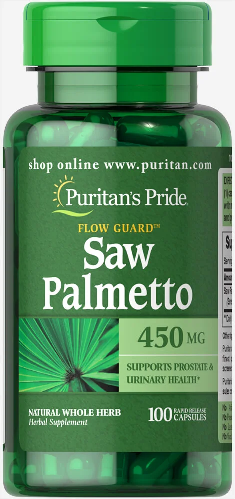 PURITANS PRIDE SAW PALMETTO 450MG 100 CAPSULA