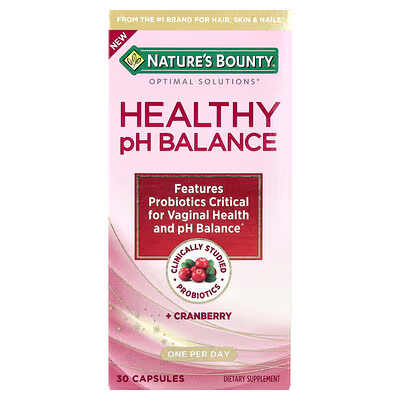 NATURES BOUNTY HEALTHY PH BALENCE 30 CAPSULA