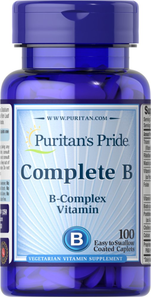 PURITANS PRIDE COMPLETE B 100 CAPLETA