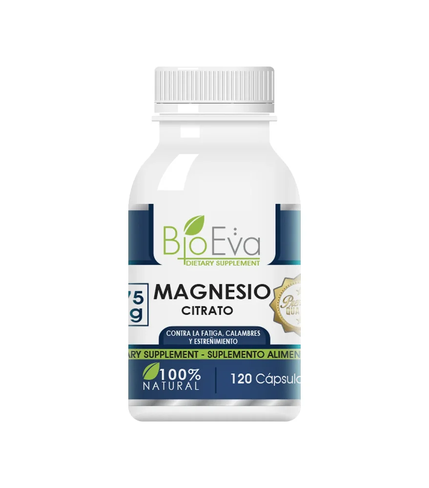 BIOEVA MAGNESIO CITRATO 475MG 120CAPSULAS