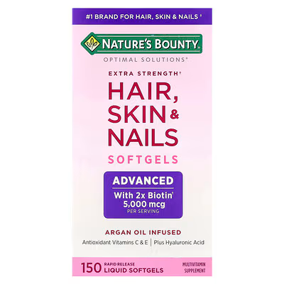 NATURES BOUNTY HAIR, SKIN & NAILS ADVANCED 150 SOFTGELS