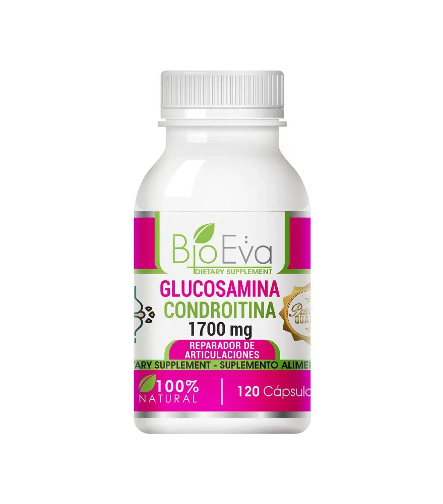 BIOEVA GLUCOSAMINA CONDROITINA 1700 120 CAPSULAS