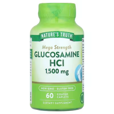NATURES TRUT GLUCOSAMINE HCI 1500MG 60 CAPLETA