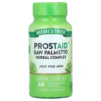 NATURES TRUTH PROSTAID SAW PALMETTO HERBAL COMPLEX  60 CAPSULA
