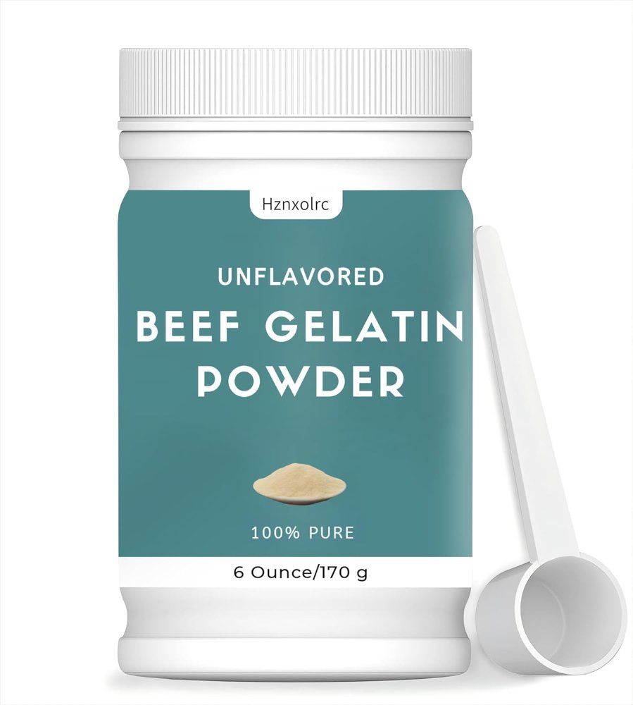 BEEF GELATIN POWDER UNFLAVORED (GELATINA SIN SABOR) 6 OZ