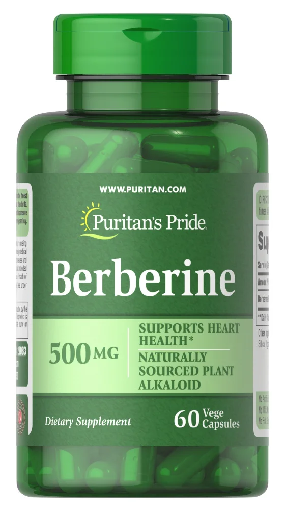 PURITANS PRIDE BERBERINE 500 MG 60 CAPSULA