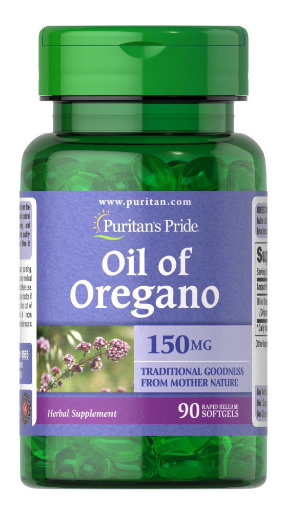 PURITANS PRIDE OIL OF OREGANO 150MG 90 SOFTGELS