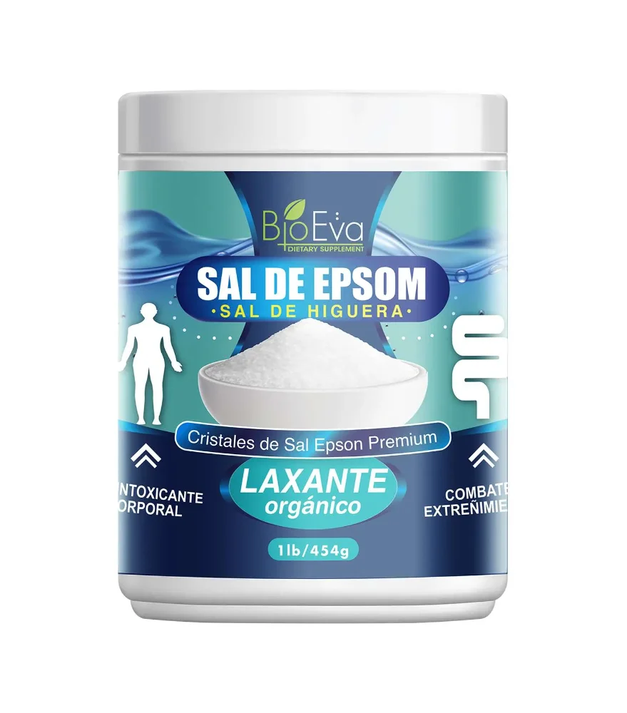 BIOEVA SAL DE EPSOM-SAL DE HIGUERA 1LIBRA 32SERVICIOS