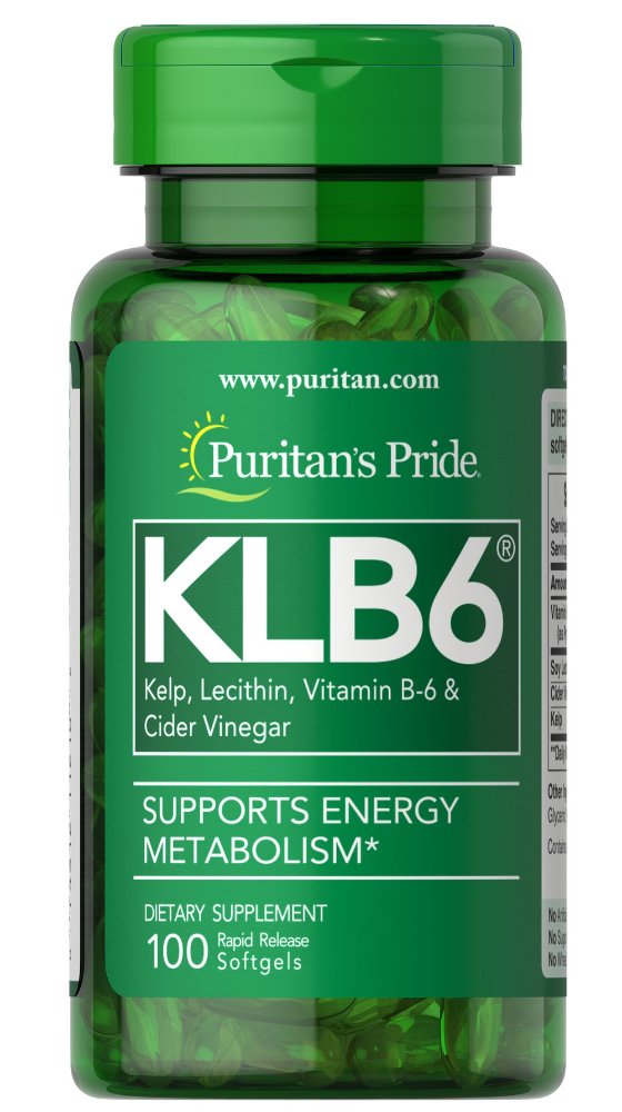 PURITANS PRIDE KLB6 100 SOFTGELS