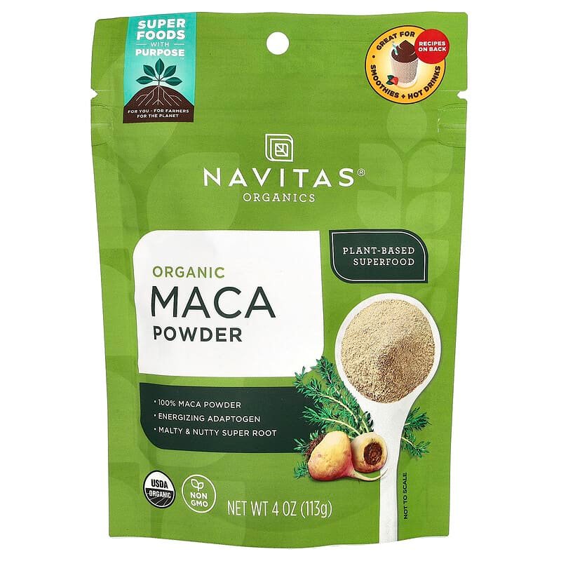 NAVITAS ORGANICS MACA POWDER 4 OZ (113)