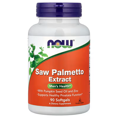 NOW SAW PALMETTO EXTRACT 90 SOFTGELS