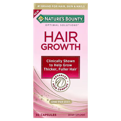 NATURES BOUNTY HAIR  GROWTH 30 CASPULA