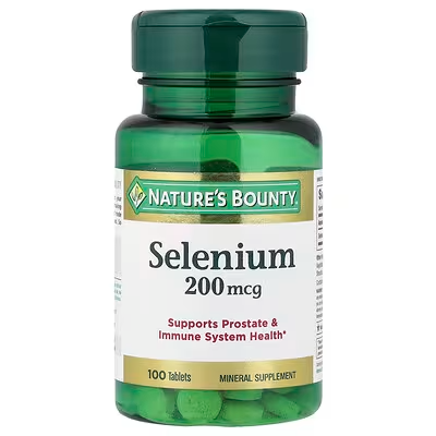 NATURES BOUNTY SELENIUM 200 MCG 100 TABLETA