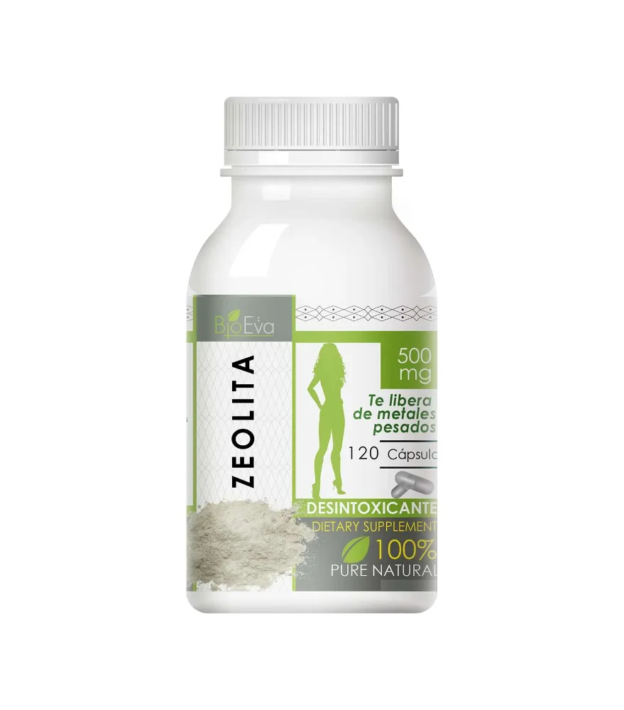 BIOEVA ZEOLITA 500MG 120CAPSULAS