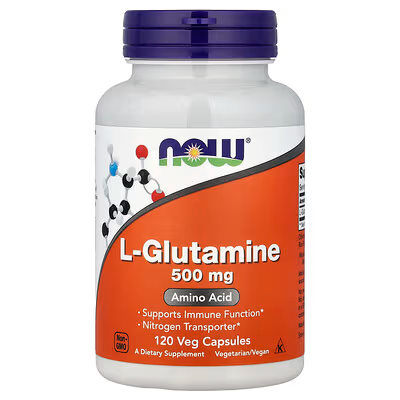 NOW L-GLUTAMINE 500MG 120 CAPSULA