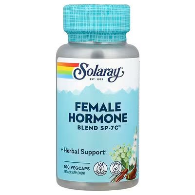 SOLARAY FEMALE HORMONE BLEND 100 CÃPSULAS