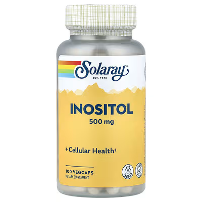 SOLARAY INOSITOL 500MG 100 CAPSULA