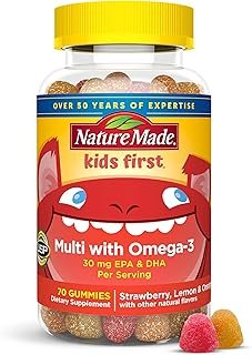 NATURE MADE KIDS FIRST MULTI WITH OMEGA -3 30MG EPA & DHA 70 GUMMIES