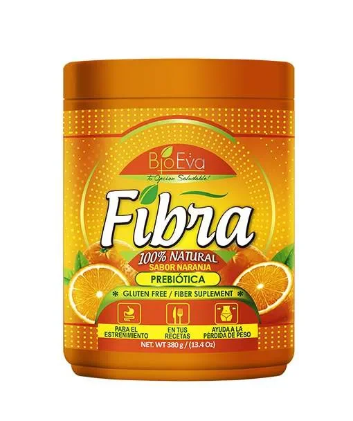 BIOEVA FIBRA SABOR NARANJA NET13.4OZ 76SERVICIOS
