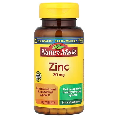 NATURE MADE ZINC 30 MG 100 TABLETA