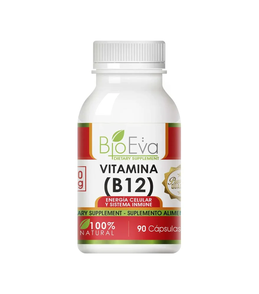 BIOEVA VITAMIANA B12 5,000MCG 90CAPSULAS