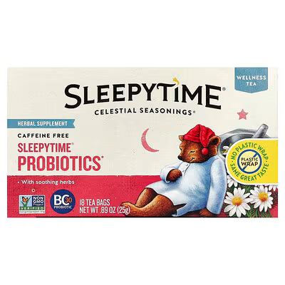 SLEEPYTIME HERBAL TE PROBIOTICOS NET89.OZ  18SERVICIOS