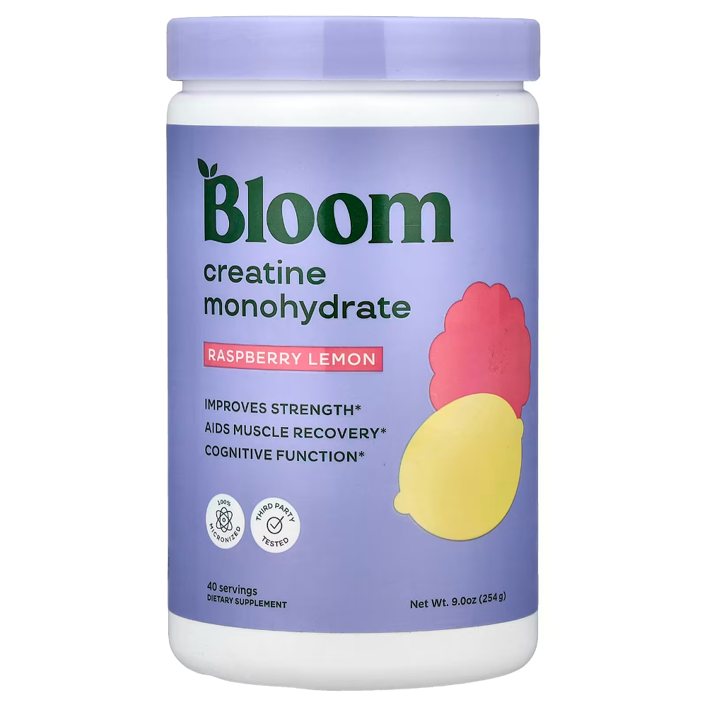 BLOOM CREATINE MONOHYDRATE SABOR LIMON FRESA 5G 40 SERVICIO