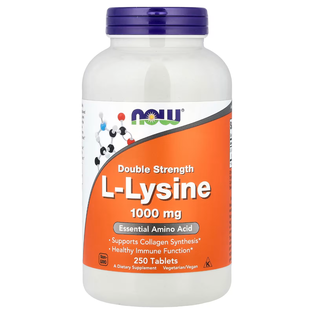 NOW L-LYSINE 1000 MG 100TABLETAS