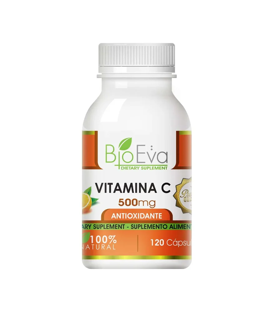 BIOEVA VITAMINA C 500MG 120CAPSULAS