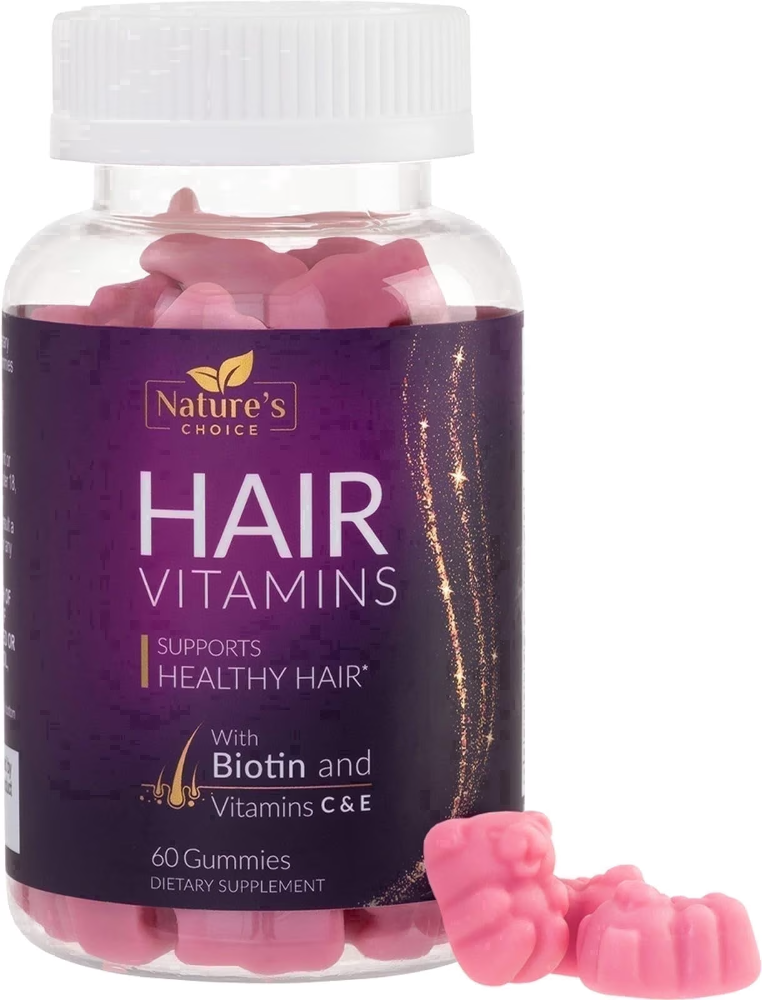 NATURES CHOICE HAIR VITAMINS 60 GUMMIES