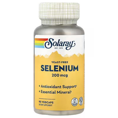 SOLARAY SELENIUM 200MCG 90VEG CAPSULAS