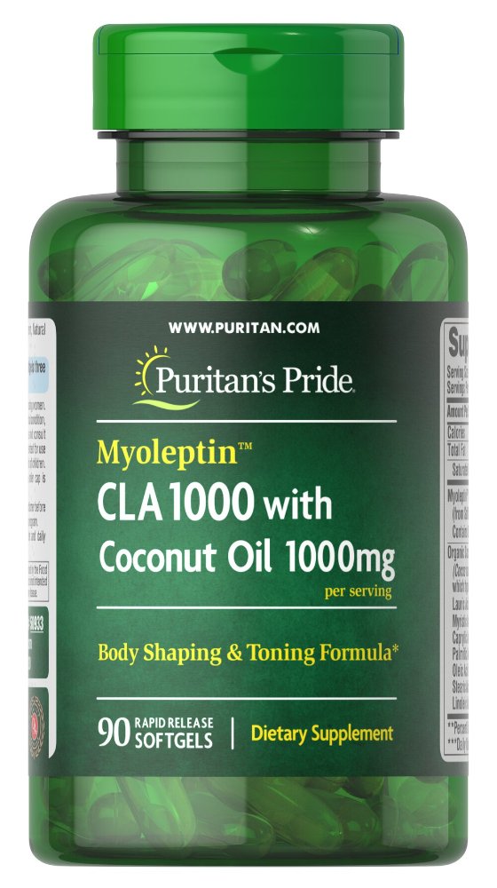 PURITANS PRIDE CLA 1000 WITH COCOUT OIL N1000MG 90 SOFTGELS