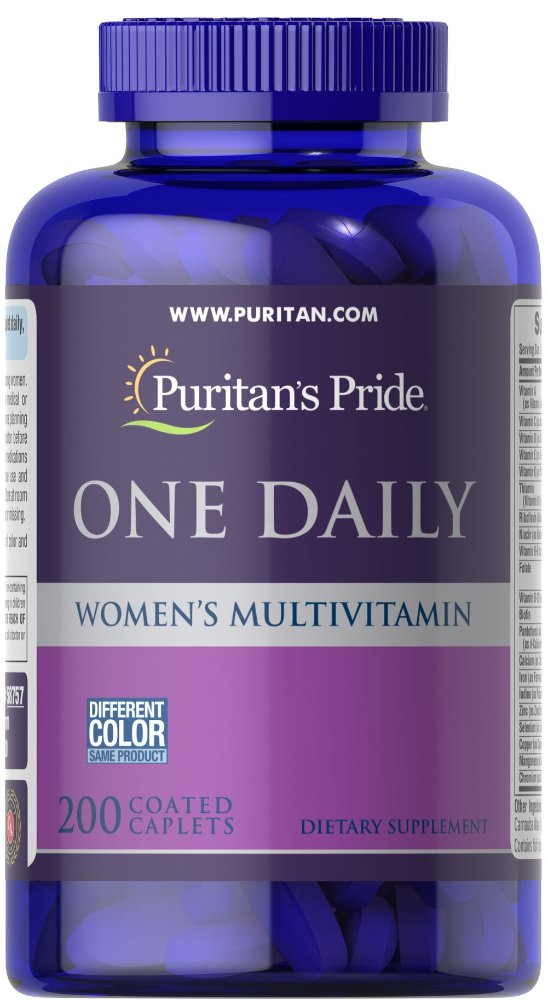 PRURITANS IDE ONE DAILY WOMENS MULTIVITAMIN 200 CAPLETA