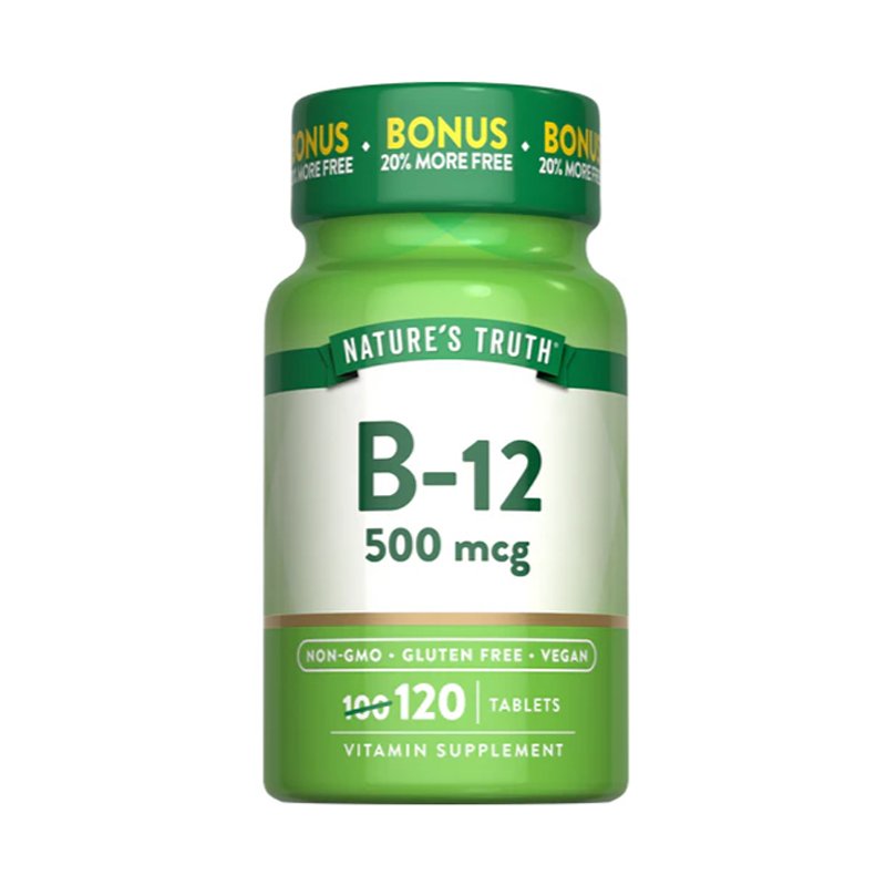 NATURES TRUTH B-12 500 MCG 120 TABLETA