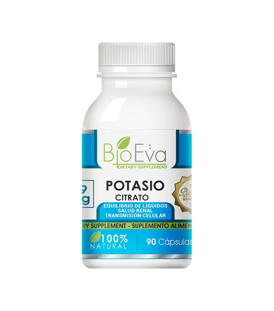 BIOEVA POTASIO CITRATO 99MG 90CAPSULAS