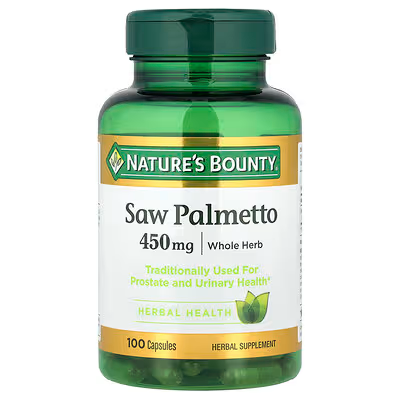 NATURES BOUNTY SAW PALMETTO 450 MG 100 CAPSULA