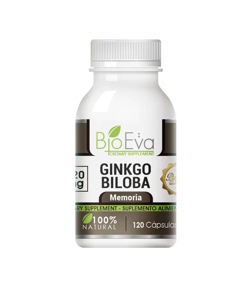 BIOEVA GINKGO BILOBA 120 MG 120 CAPSULAS