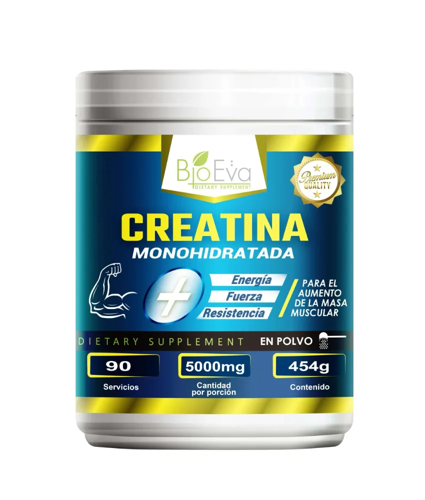 BIOEVA CREATINA MONOHIDRATADA 5,000MG 90SERVICIOS