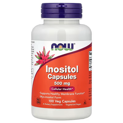 NOW INOSITOL 500MG 100 CAPSULES