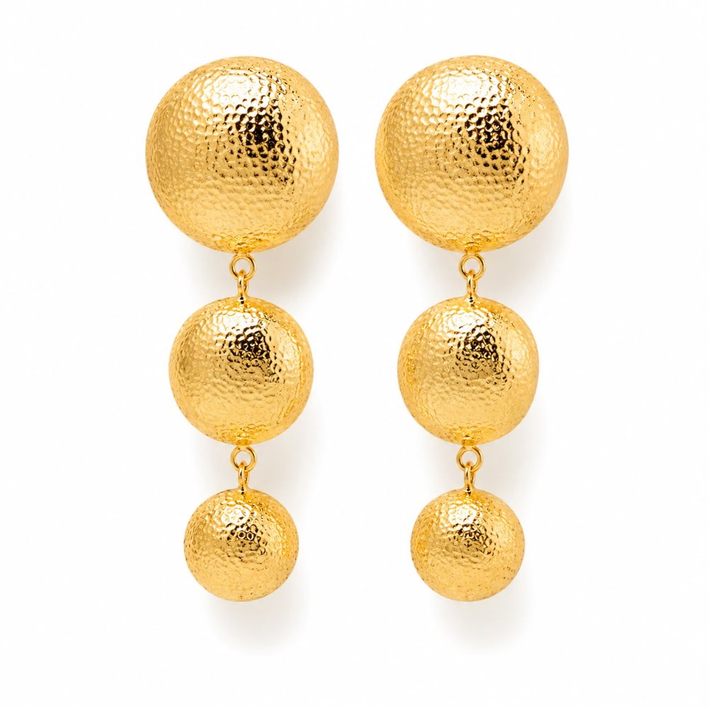 Aretes cascada círculos - 1495