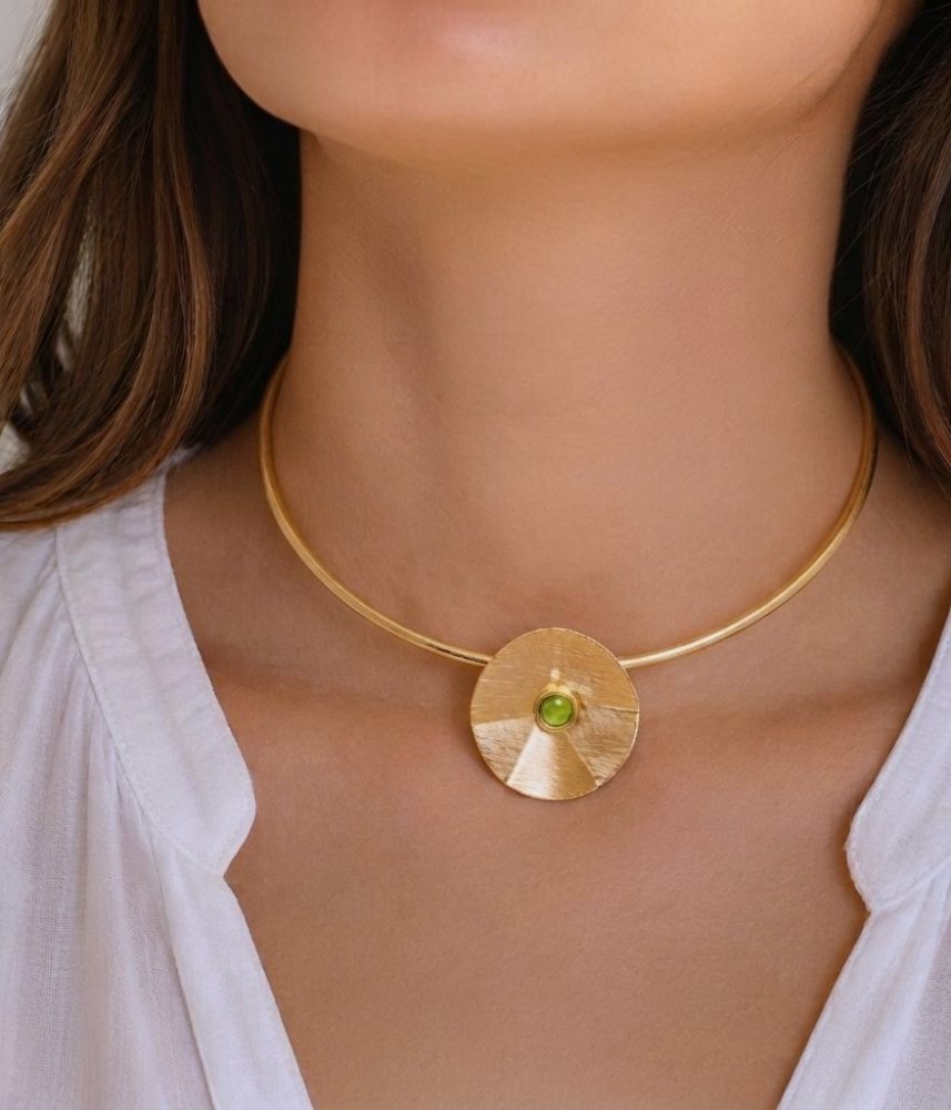 Chocker con dije removible - 1571