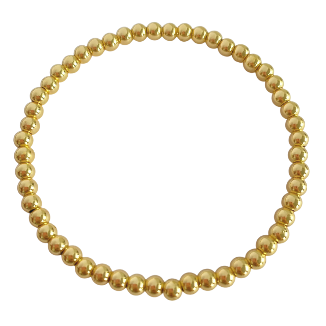 Pulsera balines pequeños en elástico - 708