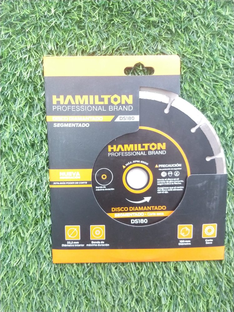 Disco Segmentado 180mm Diamantado "Hamilton"