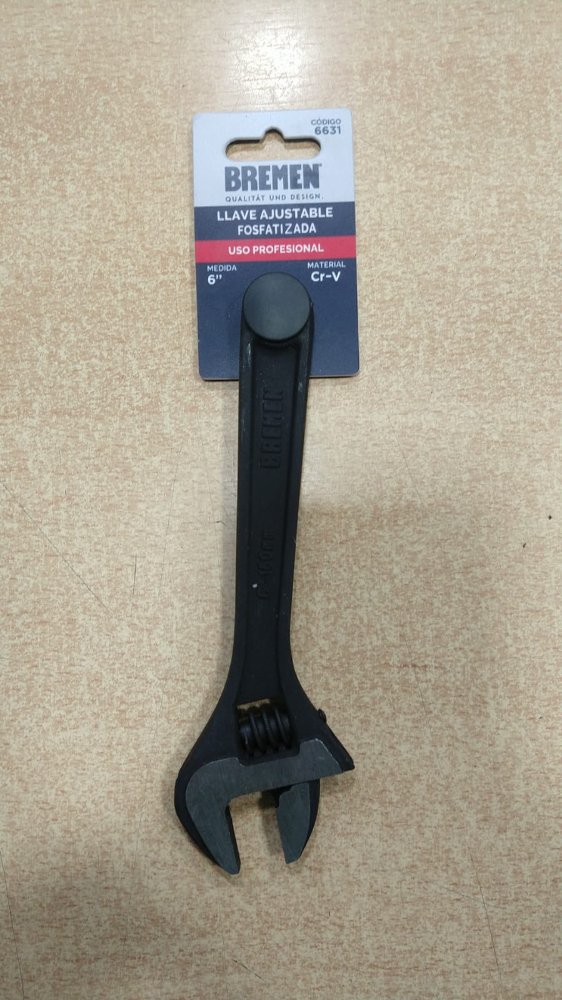 Llave Inglesa ajustable de 6" "bremen"