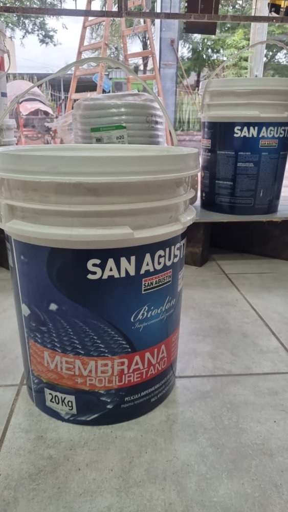 Membrana elas+poliu Blancax20lts "SAN AGUSTIN"