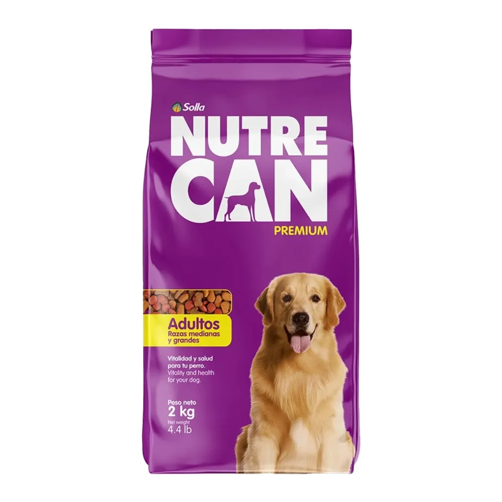 NutreCan adultos razas medianas y grandes 2kg