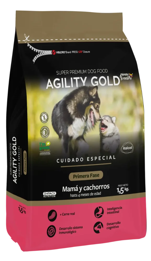 Agility Gold Cuidado Especial Primera Fase Mamá y Cachorros 1.5kg
