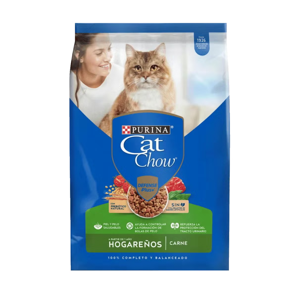 Purina Cat Chow Hogareños Carne 1.5 kg