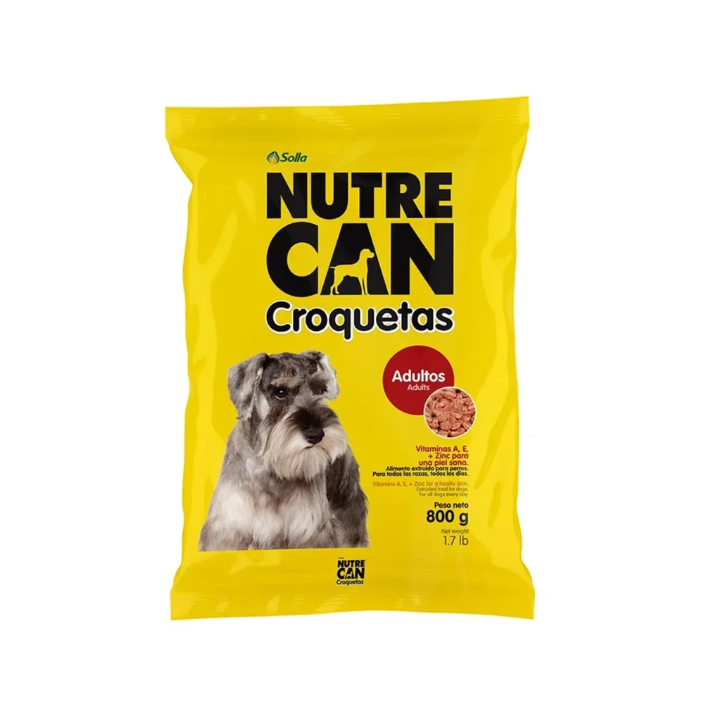 NutreCan Croquetas adultos 800g