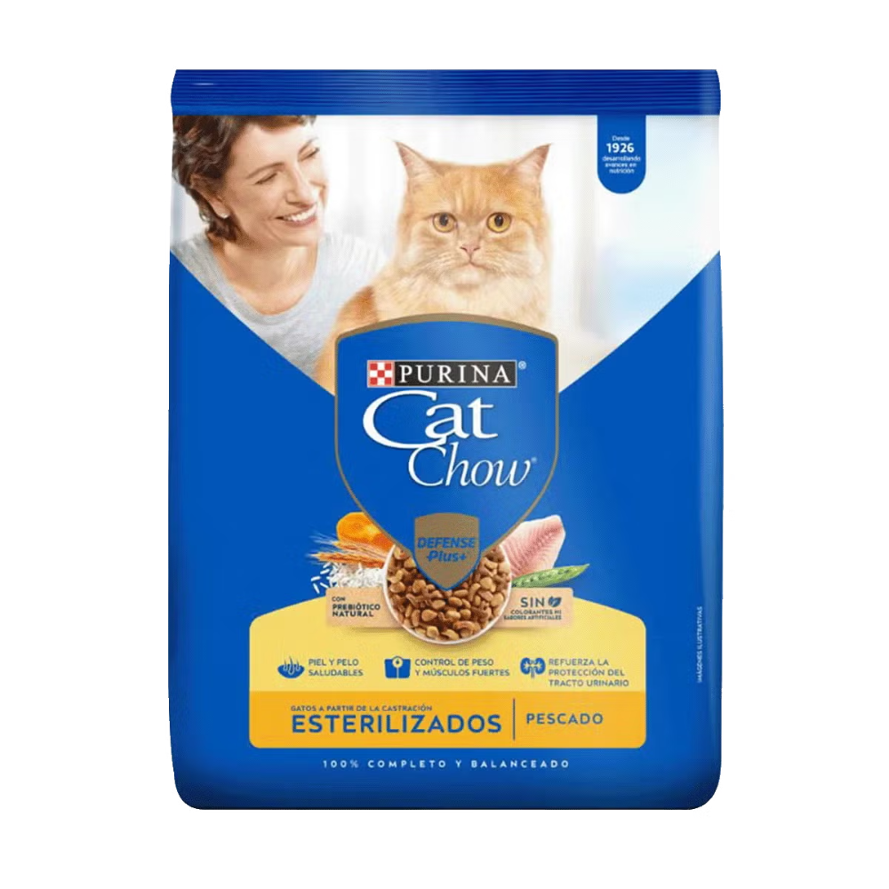 Purina Cat Chow Esterilizados Pescado 1.5 kg